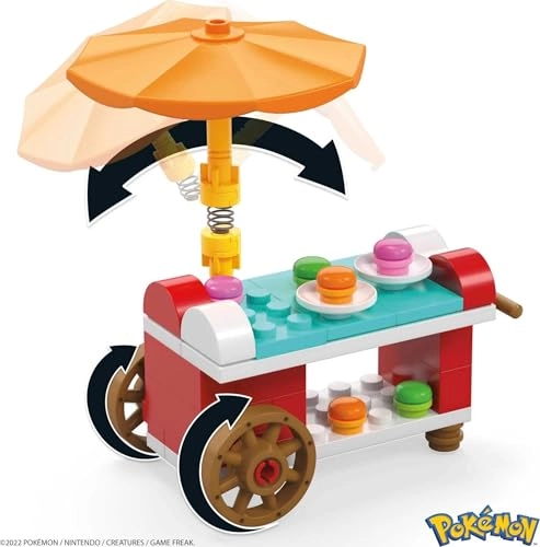 Pokémon Action Figure Building Toys Set - Pokémon Picnic Eevee and Riolu 193 pcs