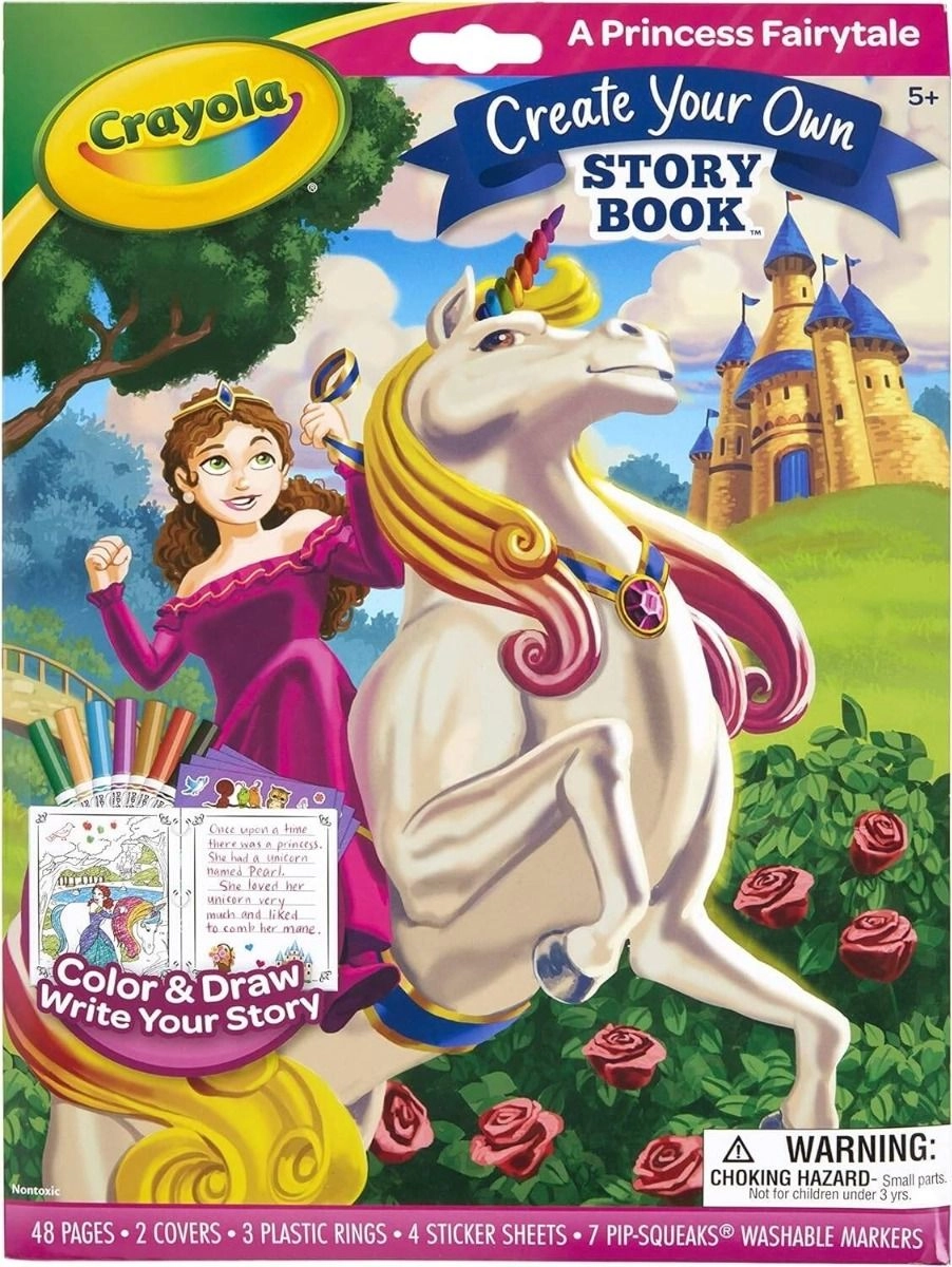 Crayola Create Your Own Storybook Fairytale - 7 Pipsqueak Markers