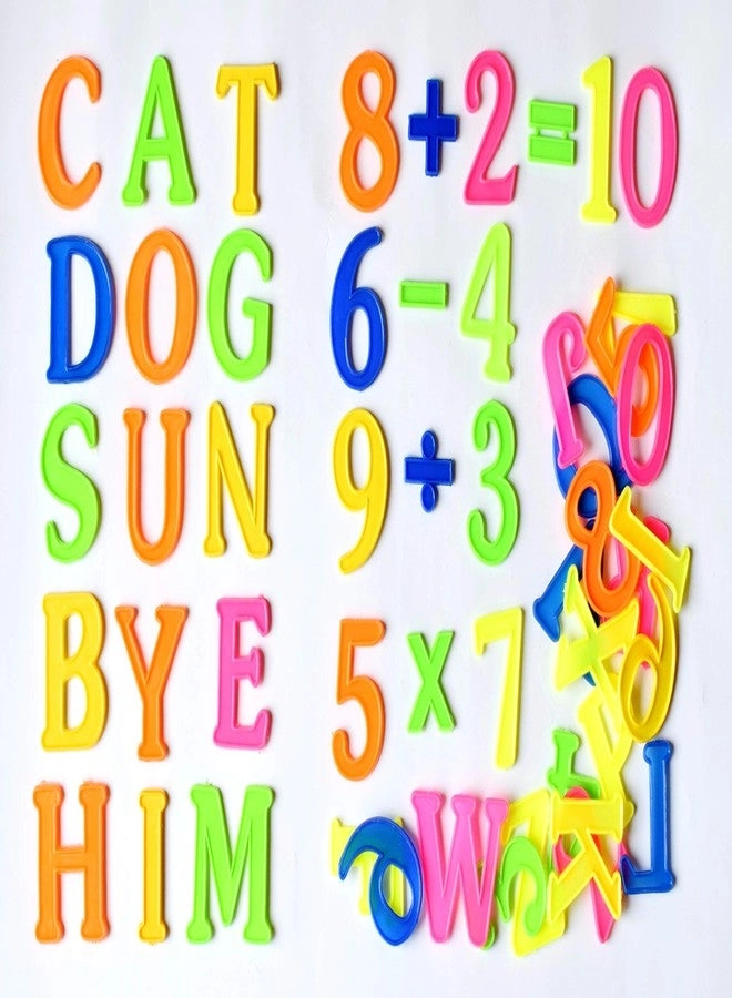 English Alphabet A to Z & Number Set - 51 pieces