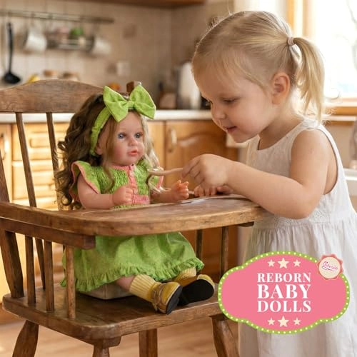 Reborn Dolls - Vinyl Green Ages 3+