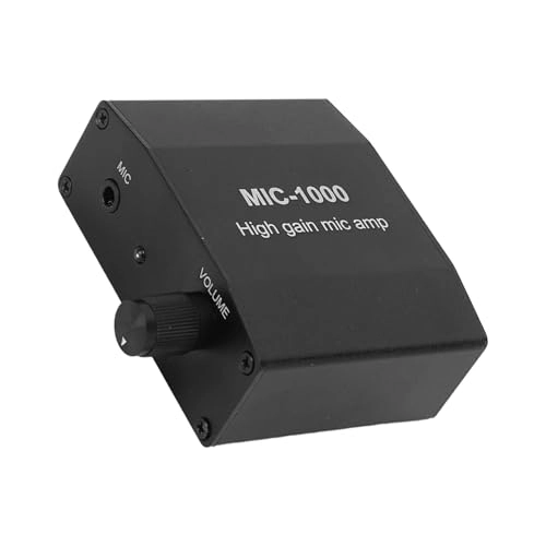 Microphone Amplifier - 1000 times amplification ALC Aluminum Alloy Shell