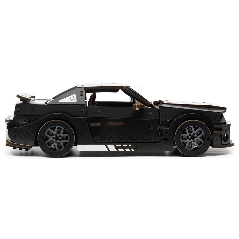 2-in-1 Stallion GT + Comet GTS 3D Wooden Puzzle (4107390-STALLION_GT_BLACK) - 248 pcs