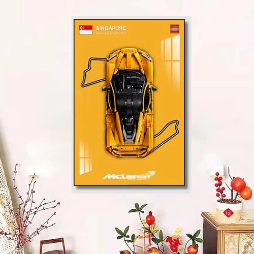 Lego Technic McLaren P1 (42172) - Marina Bay Street Circuit in Singapore