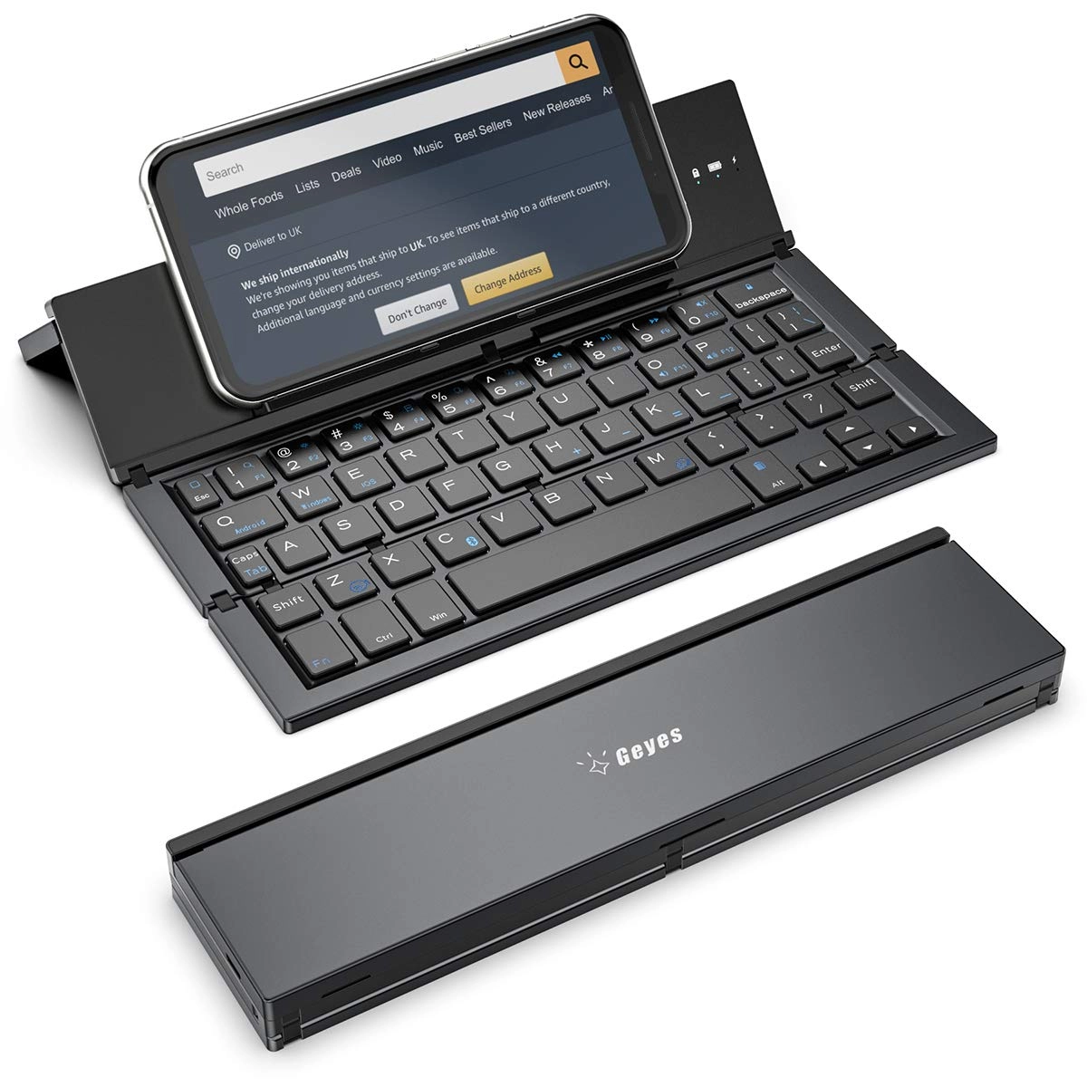 Geyes Folding Bluetooth Keyboard - Wireless