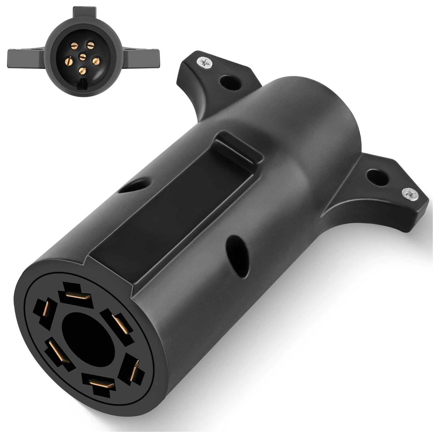 Nilight 7 to 6 Pin Adapter - 7-Way to 6-Way