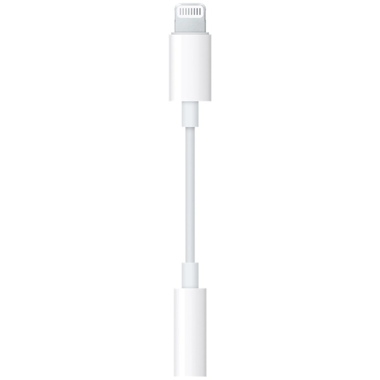 Apple Lightning To 3.5 mm Headphone Jack Adapter - for devices with Lightning connector