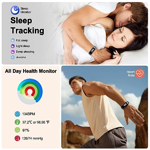 S5 - 0.96 Inch OLED IP68 Heart Rate Monitor