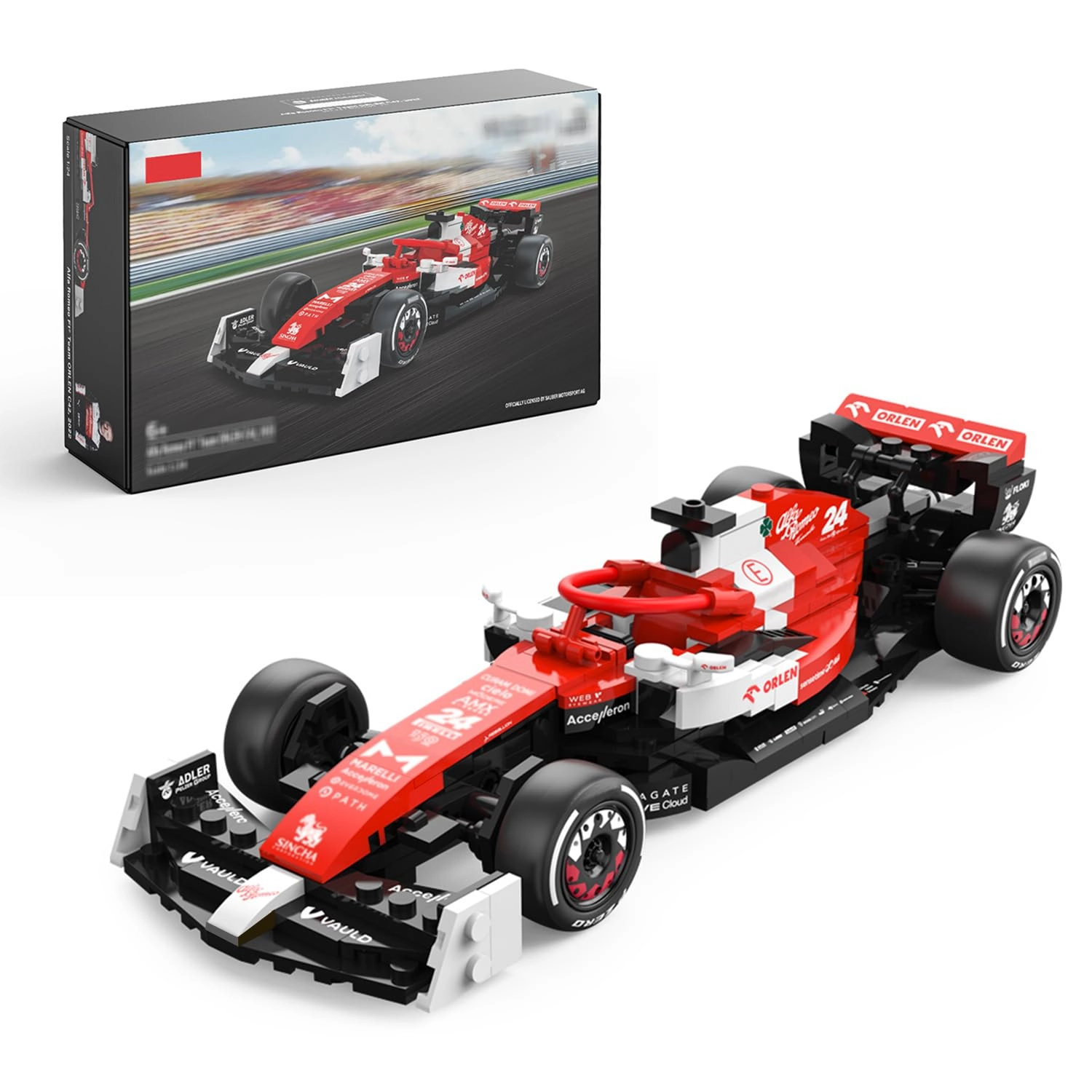 YYC F1 C42 (92300RED) - 1:24 340 Pcs Red
