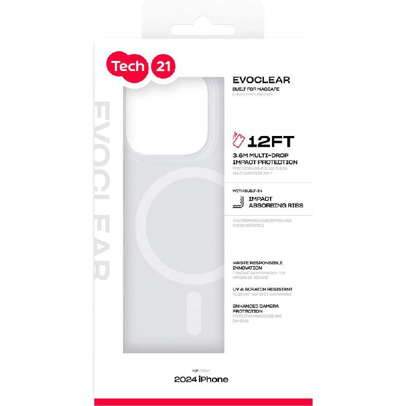 EvoClear Case with MagSafe for iPhone 16 Pro