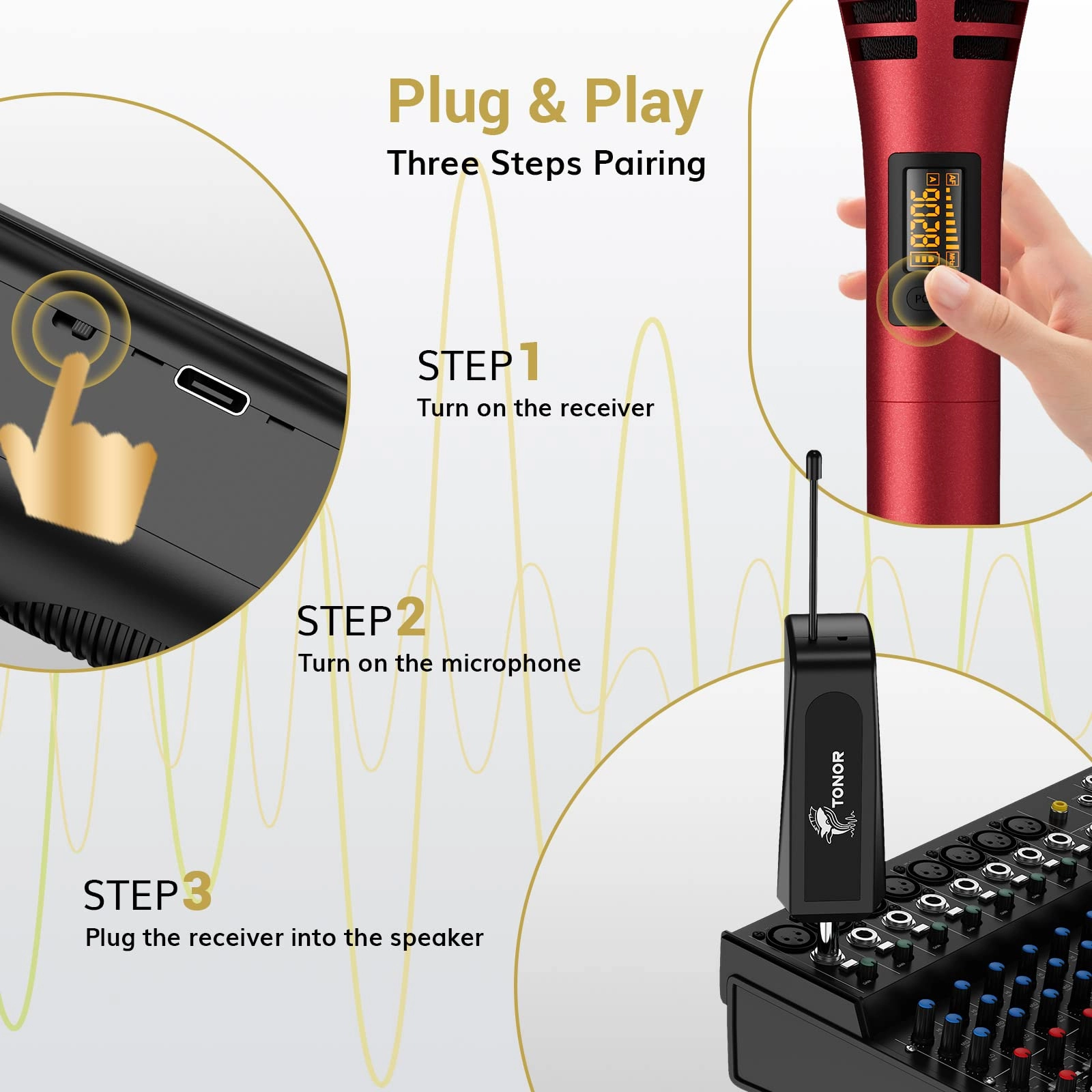 Wireless Microphone - UHF