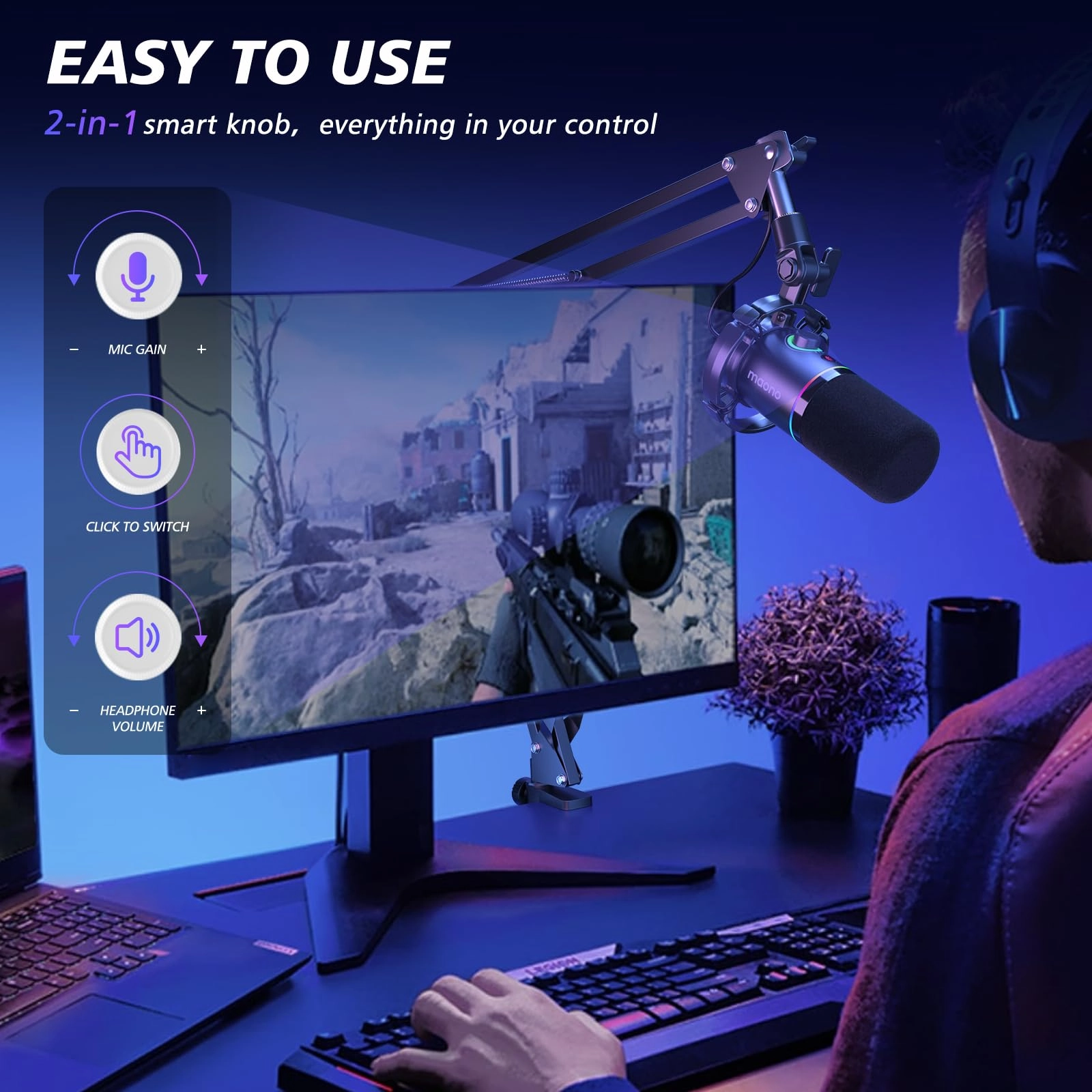 PD200XS USB+XLR Microphone