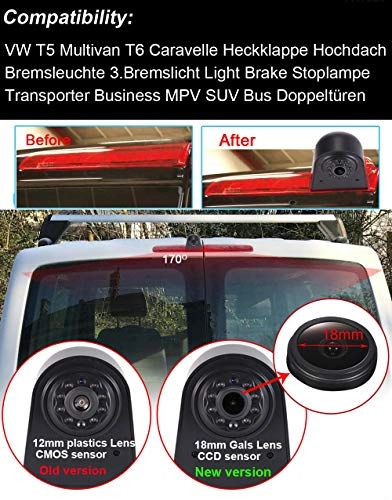 Reversing Camera - Night vision 1280 x 720