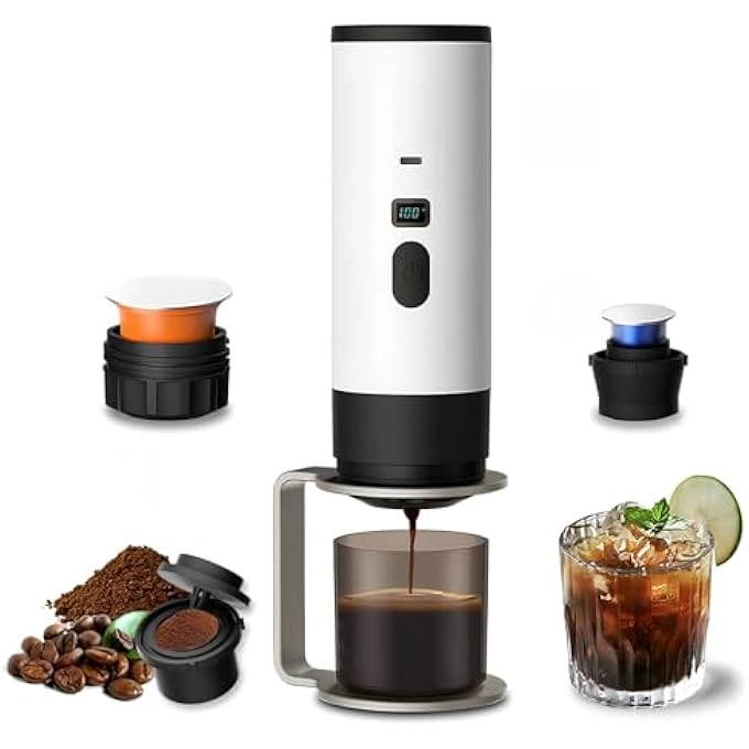 KASTWAVE 3In1 Portable SelfHeating - USB-C Charging NsDg Pods Metal Stand