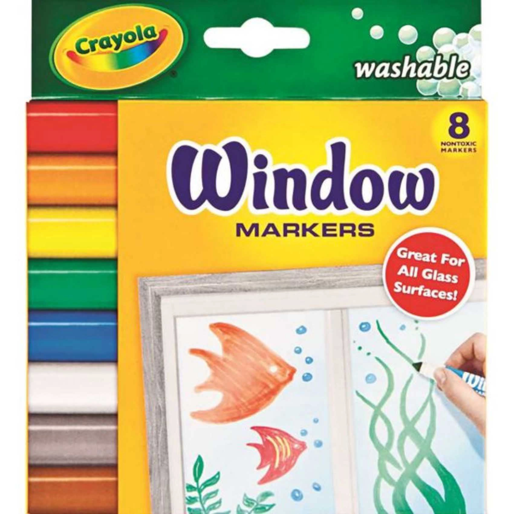 COLOR LAND CHILDRENS TOYS CENTER LLC Washable Window Markers - Multicolour