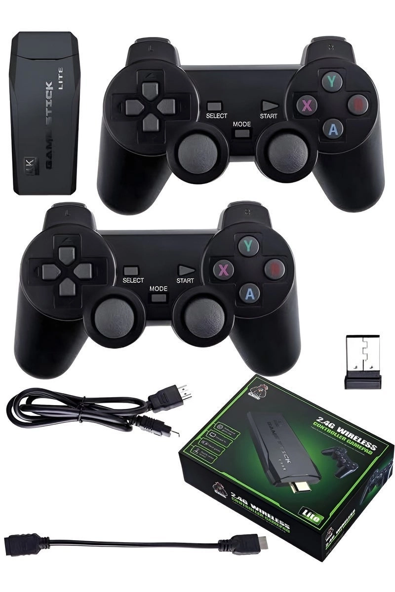 Integrated retro 4K game console