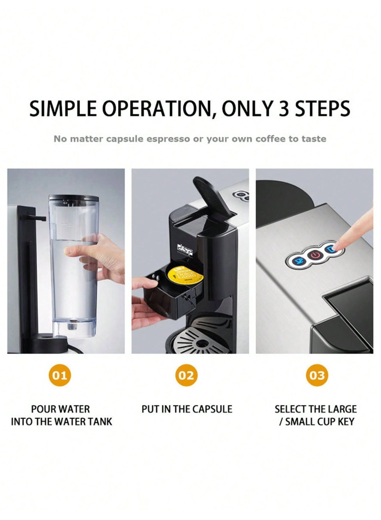 Multi Capsule Coffee Machine KA3046