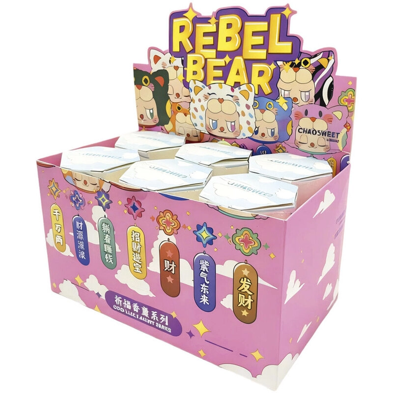 Rebel Bear Good Luck Sachet Series - 18 cm - Assorted Styles