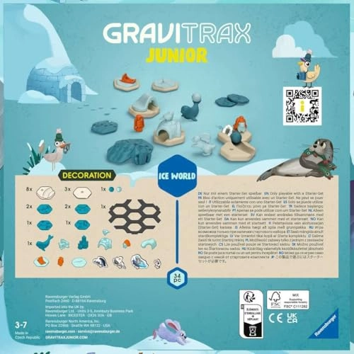 GraviTrax Junior Extension Ice - 3+ 33 pieces