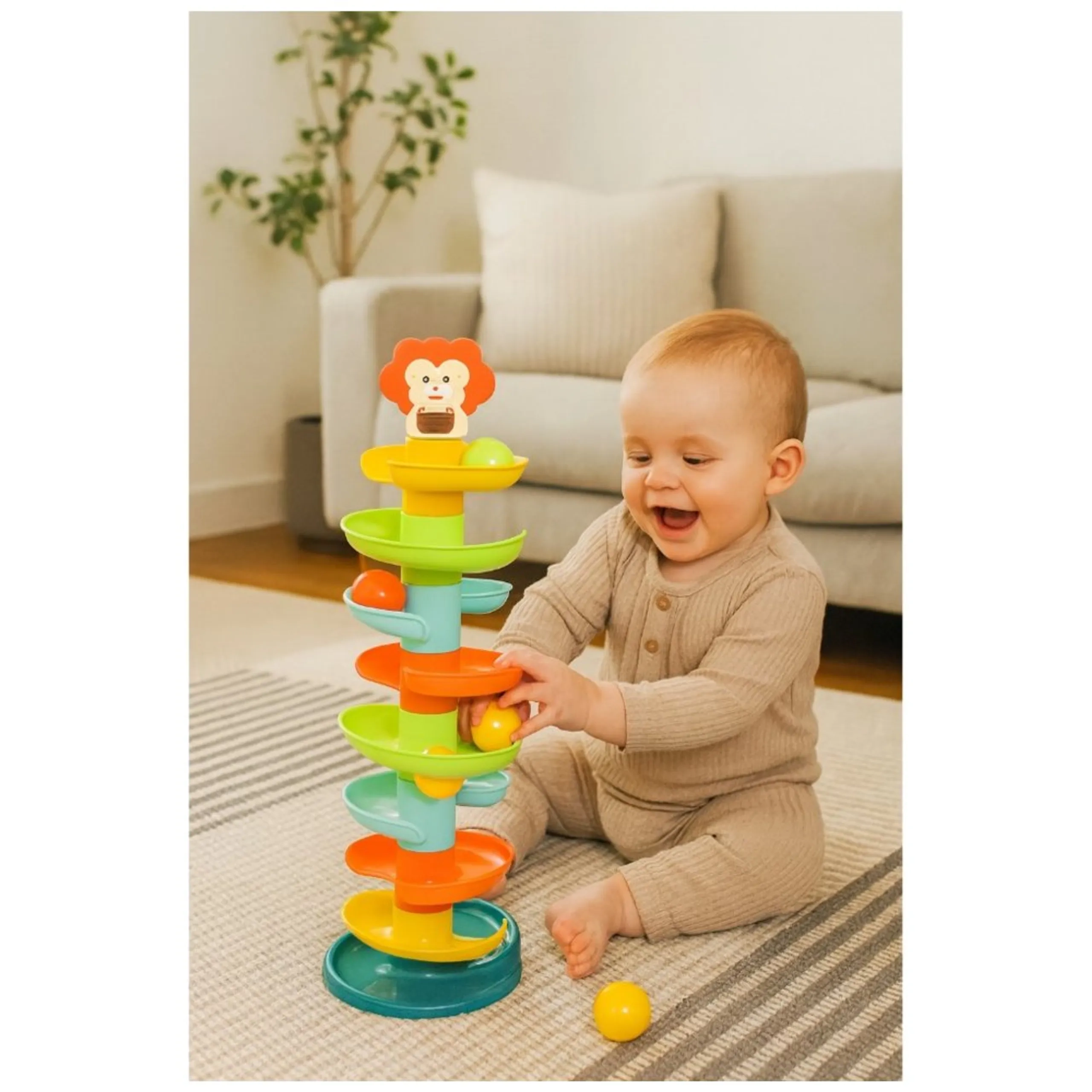Baby Ball Drop Tower - Suitable for 2 years & above