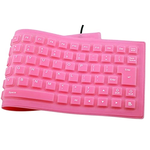 Foldable Soft Silicone Gaming Keyboard - Wired