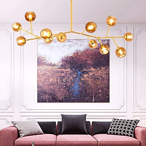 Magic Bean Lamp - Black and amber cover 10t