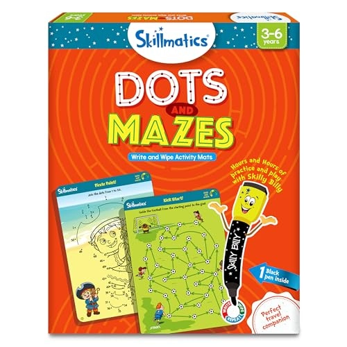 Dots And Mazes - 36 months - 3 years 6 pieces