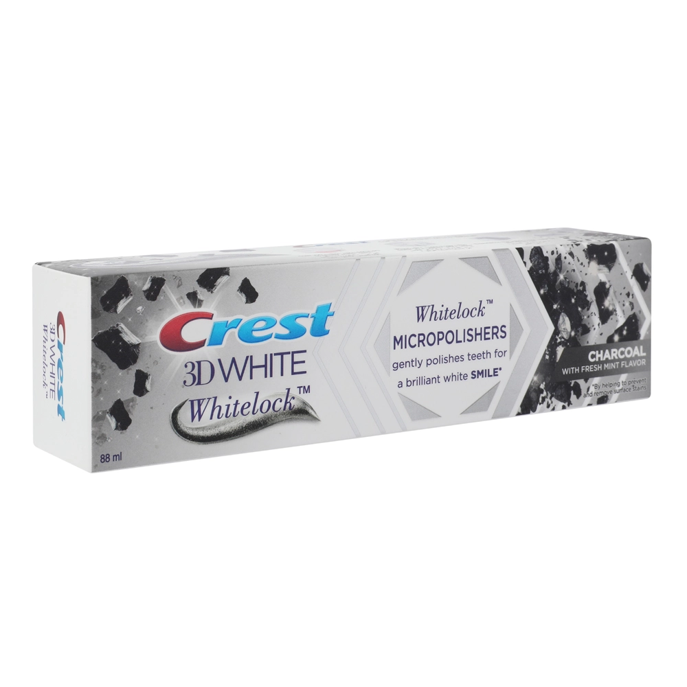 3D White Whitelock Micropolishers Charcoal Toothpaste 88 ml