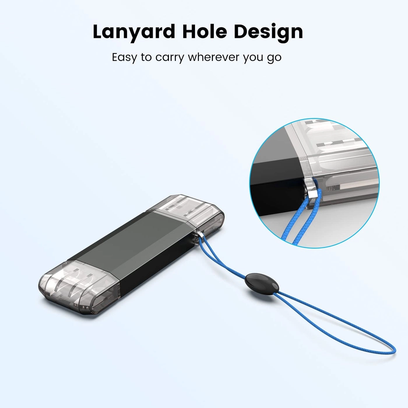 USB 3.0 Dual USB A+C Flash Drive 256GB