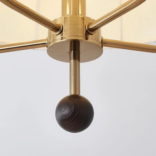 4 Lights Dome Chandelier - Dimmable