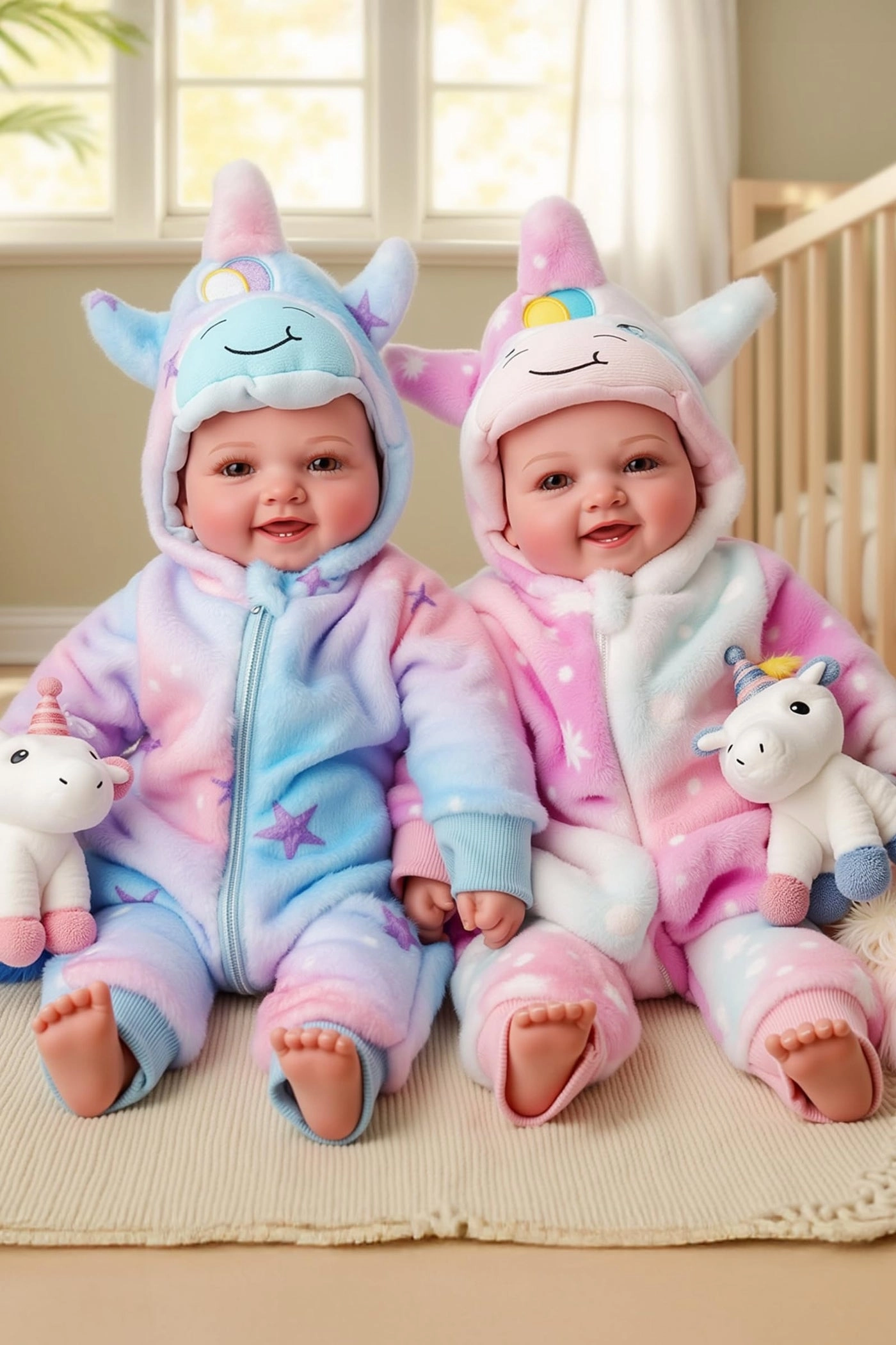 Reborn Baby Doll - 17 inch Soft Body Twins Ages 3+