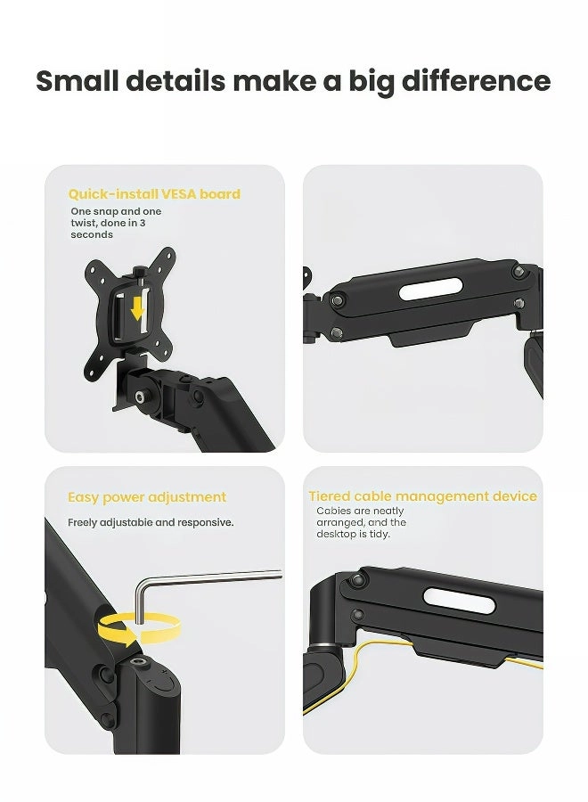 monitor arm - 17 inch to 32 inch VESA75*75mm 100*100mm