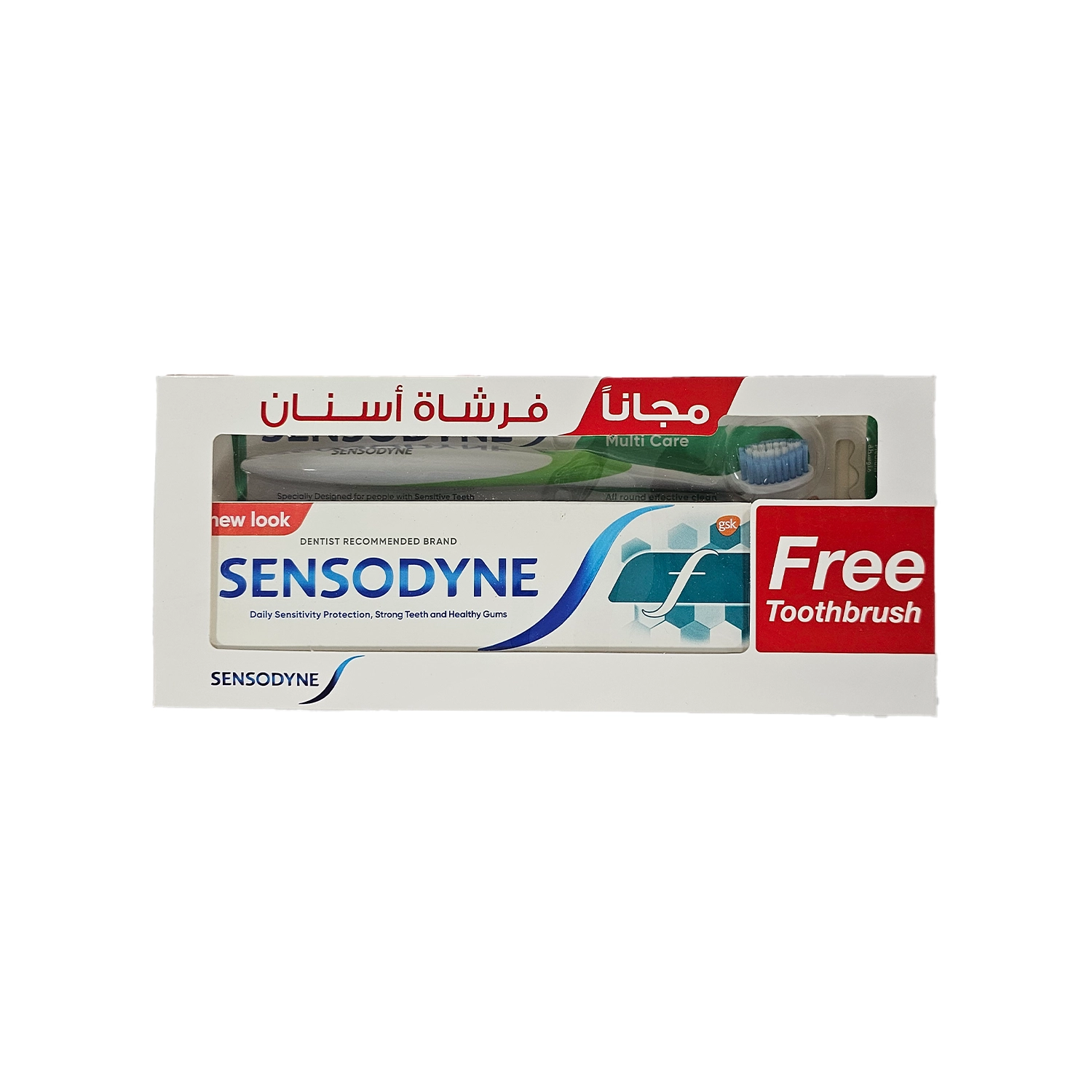 Sensodyne Florid - Toothpaste + Toothbrush