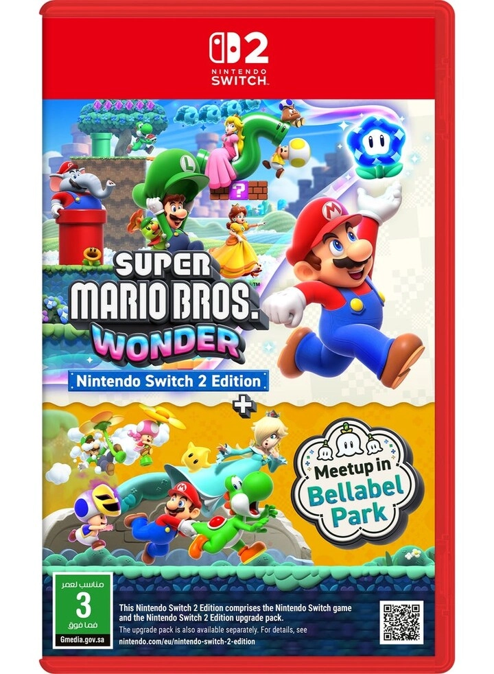 Nintendo Super Mario Bros Wonder - Switch 2 Edition + Meetup in Bellabel Park