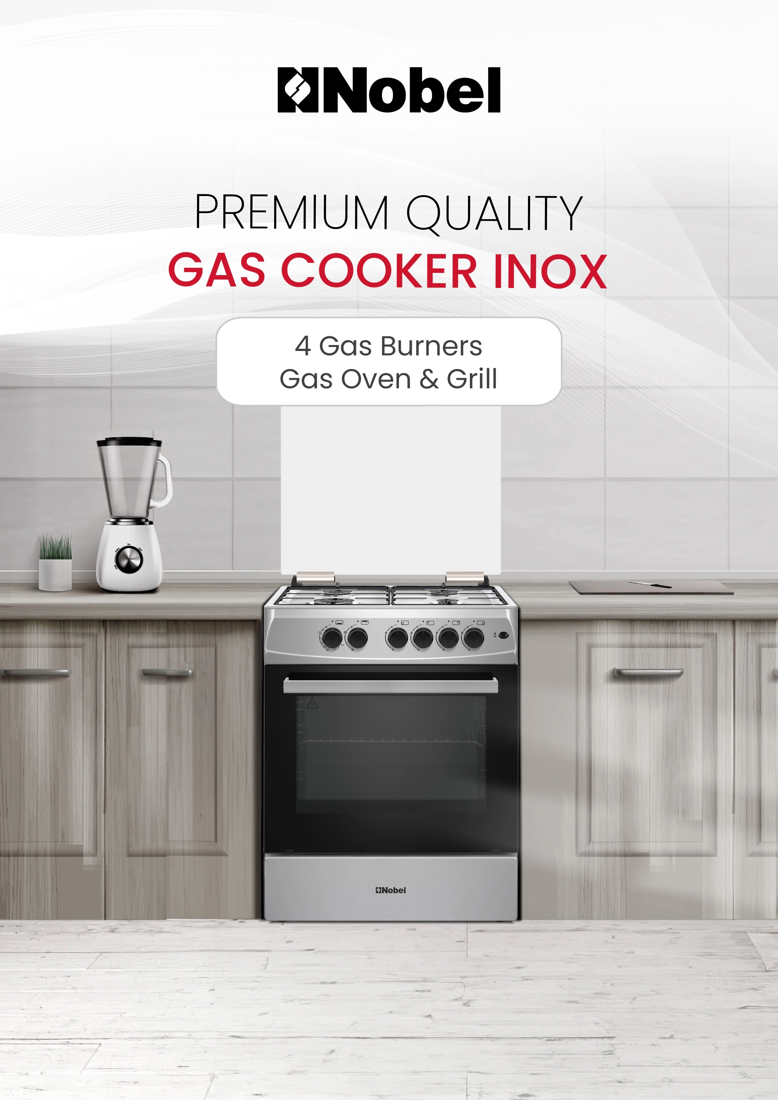 NGC6611 GAS Cooker