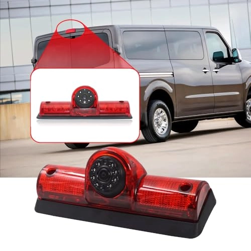 HD Brake Light Reversing Camera - 628x586 pixels
