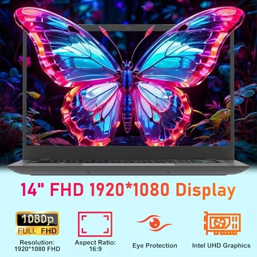 14 Celeron Laptop - 14'' 256GB 8GB Celeron N4000