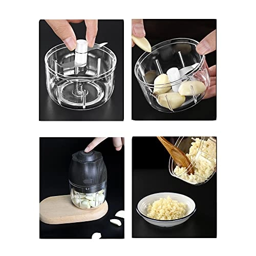 Electric Food Processor Chopper - 250 ml Type C