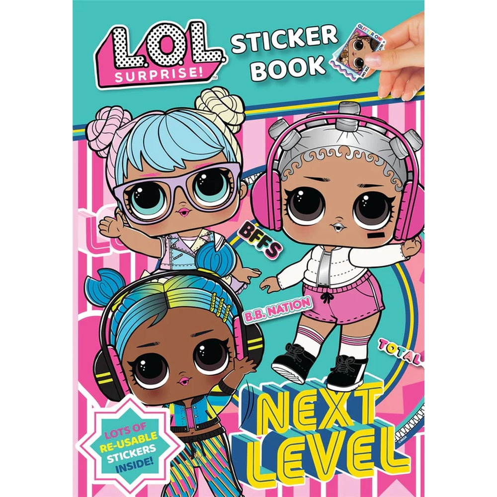 ALLIGATOR BOOKS LTD UK Lol Surprise Sticker Book