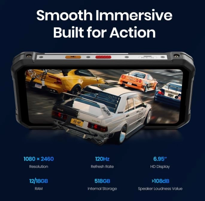 F107 pro 30GB 512GB