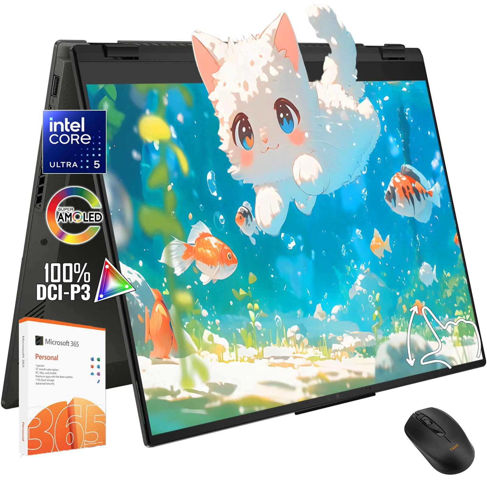 Vivobook 14 Flip TP3407SA-ES54T - 14'' Core Ultra 5 226V 16GB DDR5 2TB SSD