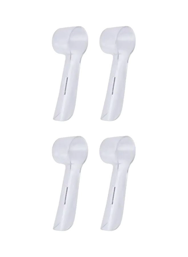 Beauenty YPZ3664 - 4-Piece Replacement Brush Head Clear