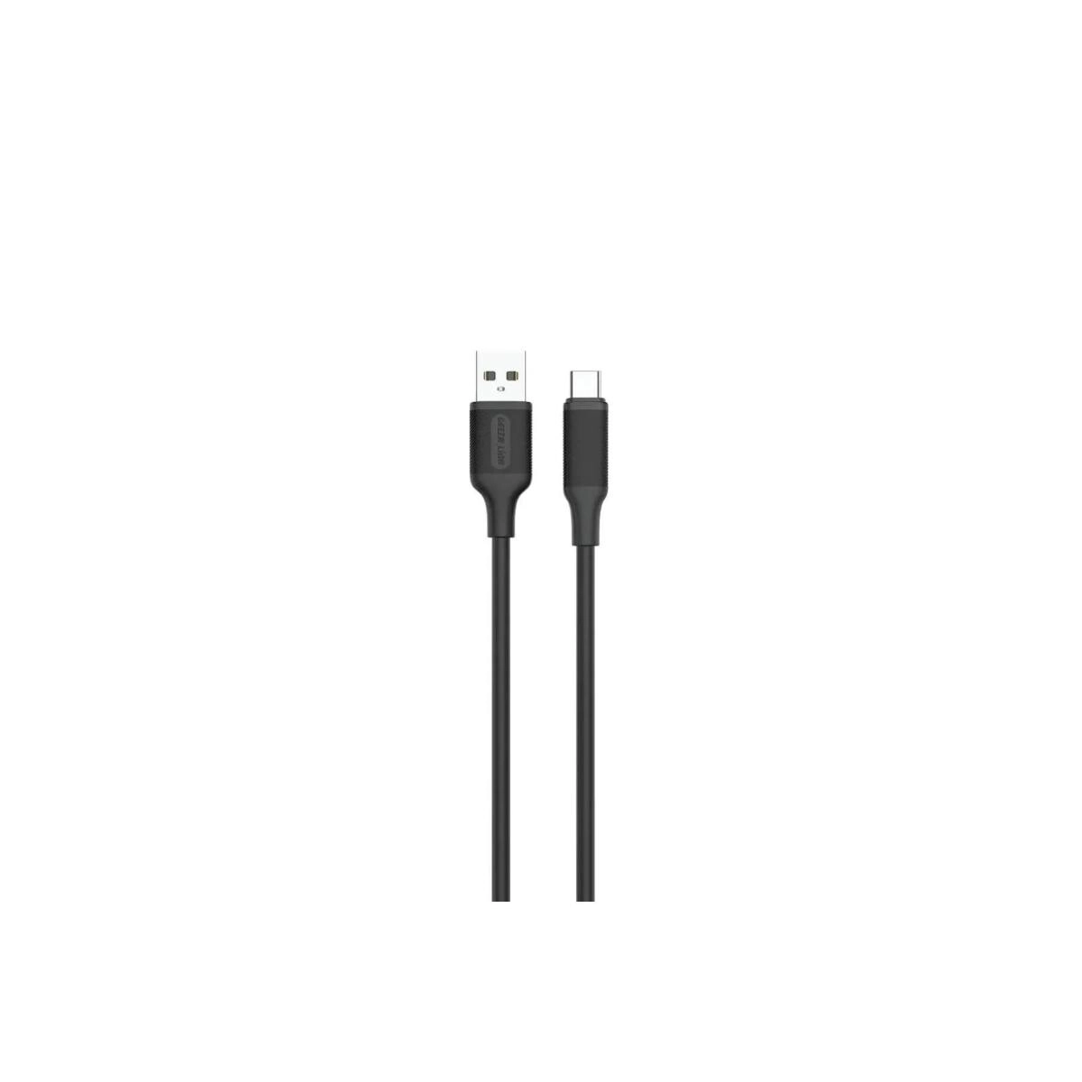 GREEN LION Fast Charge Cable 60W USB-A to USB-C 3m PVC