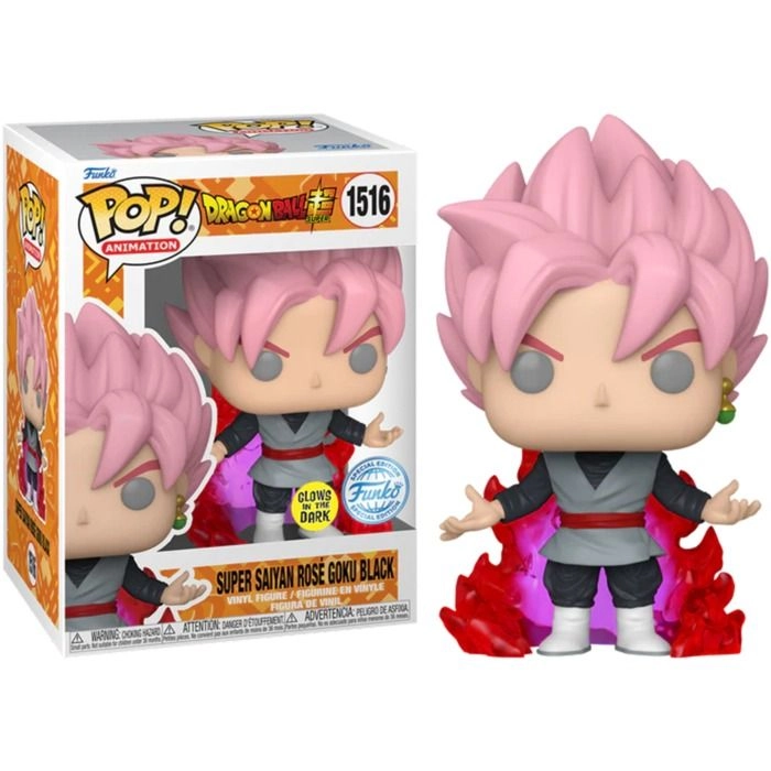 Goku Rose - Dragon Ball Super - Glow in the Dark Exclusive Vinyl Figures