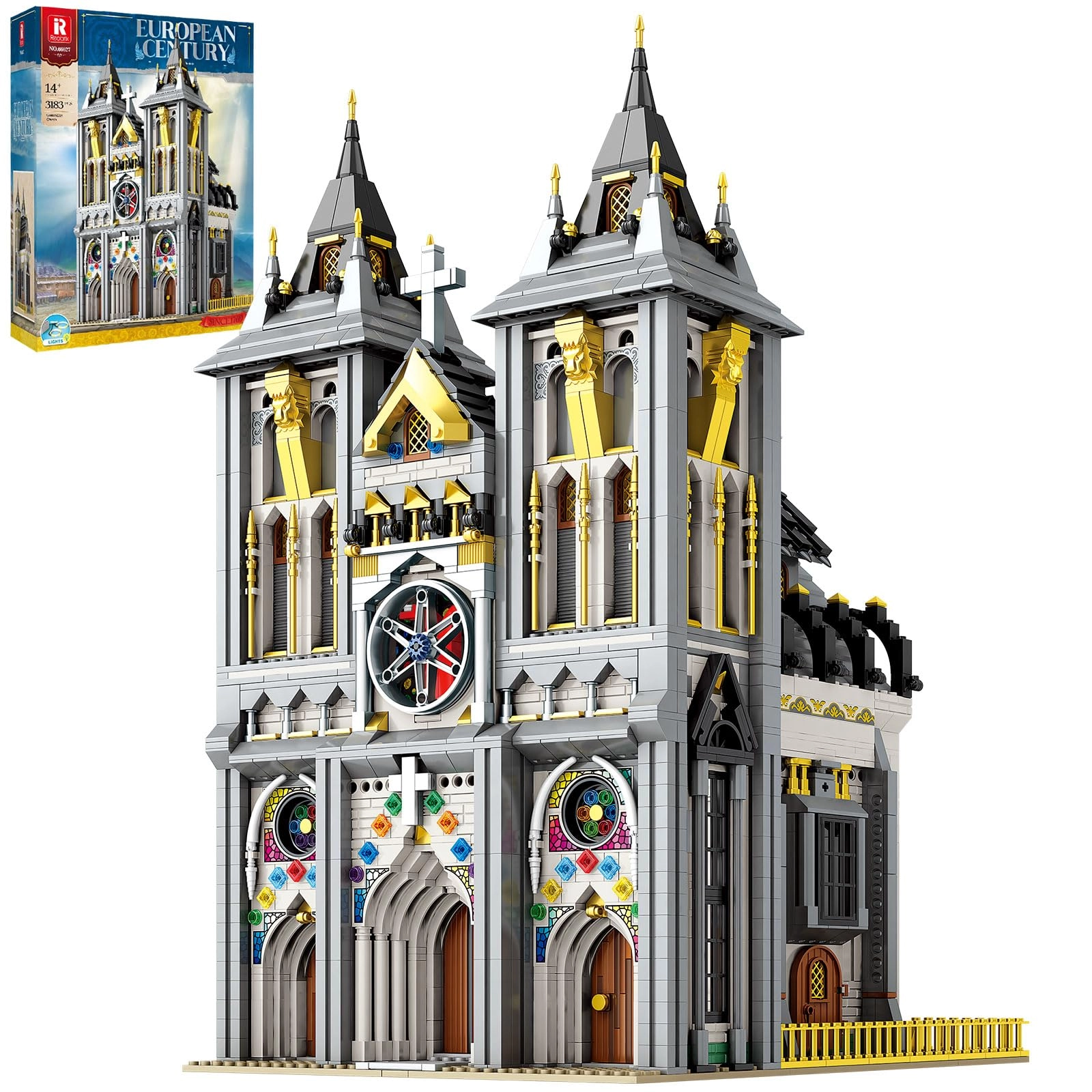 Reobrix Medieval Church (66027) - with Light
