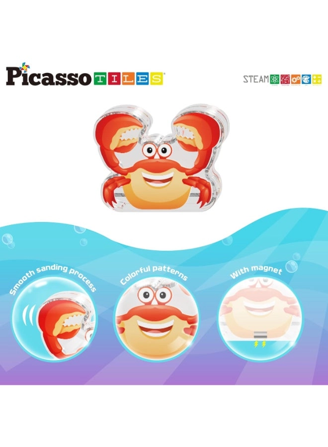 Magnetic Block Marine Animals - 8pcs