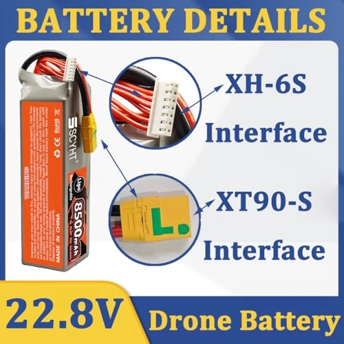 Lipo Battery - 22.8V 8500mAh 70C