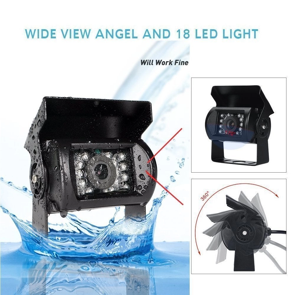 Vehicle Backup Camera System - Night vision Hardwire