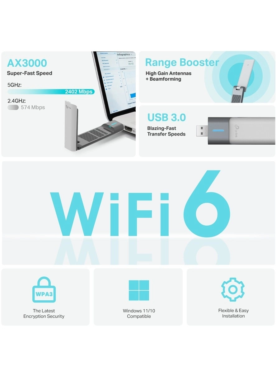 Archer TX50UH - 2.4GHz 5GHz Wireless