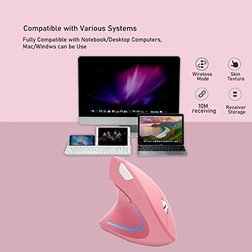 Vertical Ergonomic Mouse - Wireless