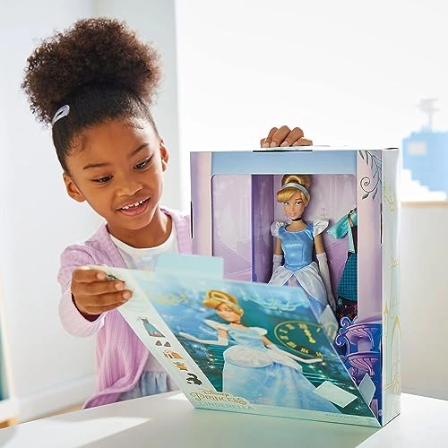 Cinderella Princess Story Doll - 11 1/2'' H + Prince Charming Doll - 12'' H Ages 3+